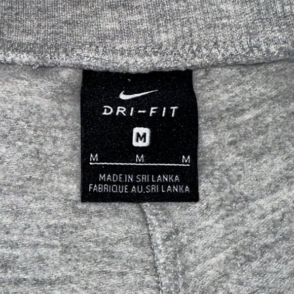 Nike Yoga Dri-FIT 7/8 Joggers Gray M  Flow Hyper Mid Rise Athleisure Sweatpants - Picture 9 of 10